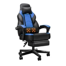 Gaming Chair Computer Chair with Footrest and Lumbar Support Video Game Chair