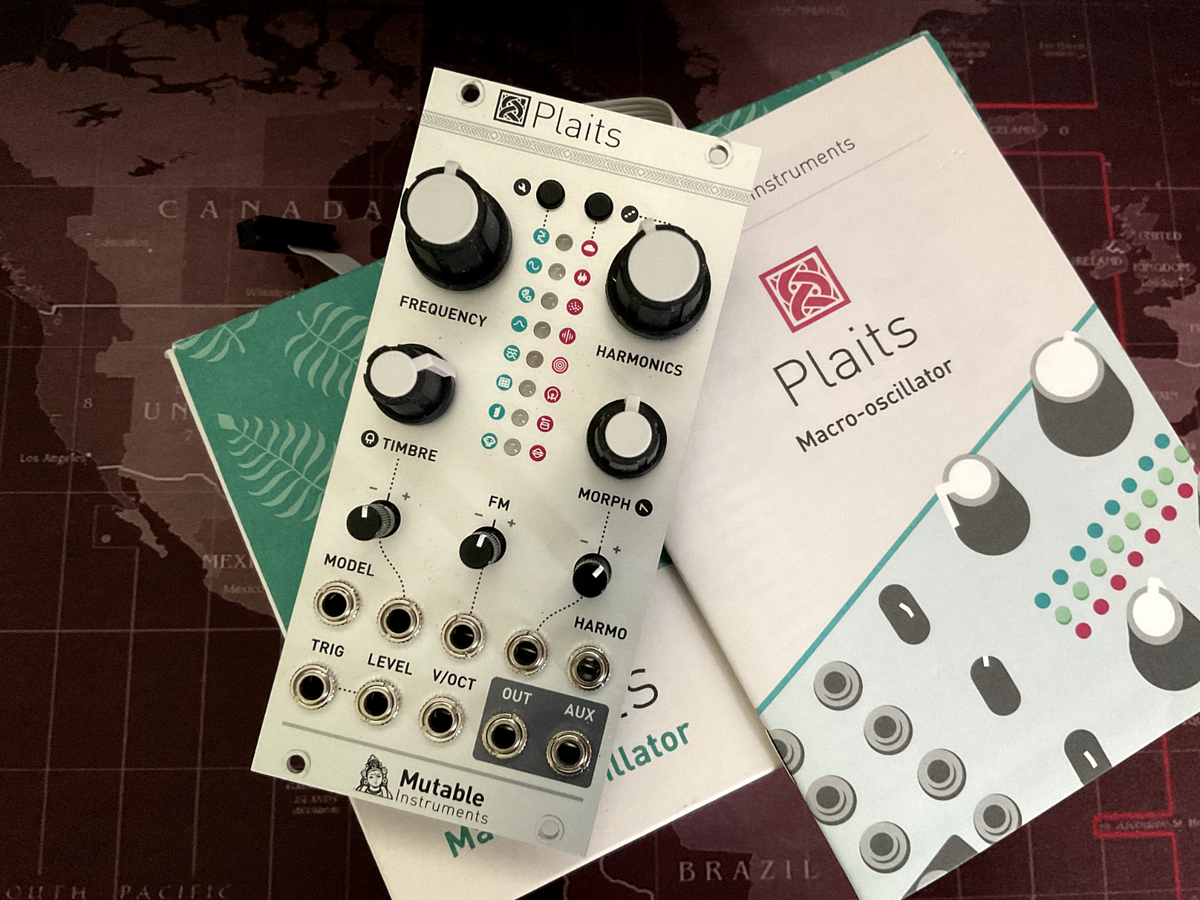 Mutable Instruments Plaits Macro-Oscillator Eurorack module Mutable Instruments Plaits Macro-Oscillator Eurorack module