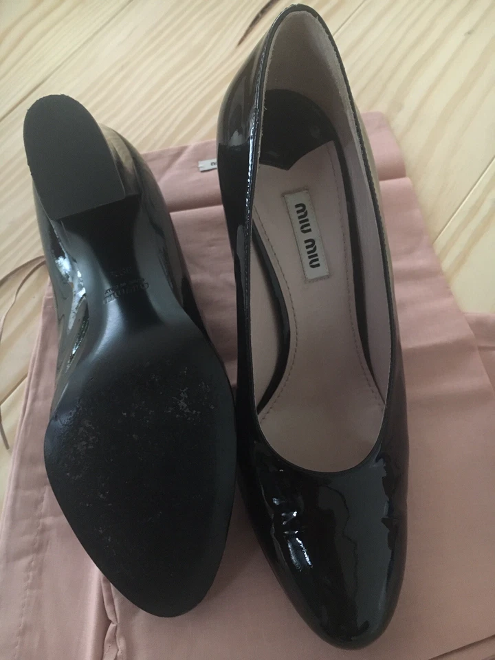 Superbes Escarpins Miu Miu 39,5 - Photo 3/4