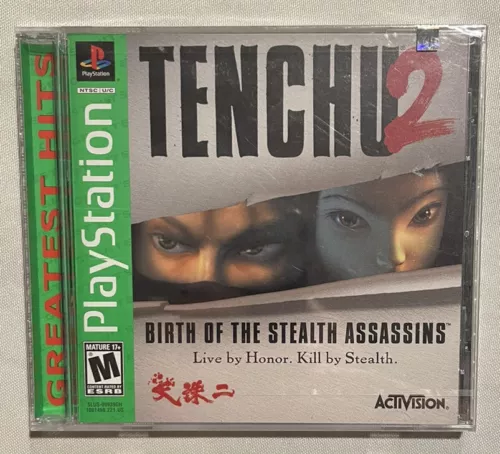 Tenchu 2 - Birth of the Stealth Assassins (Sony PS1, 2000) BRAND NEW SEALED