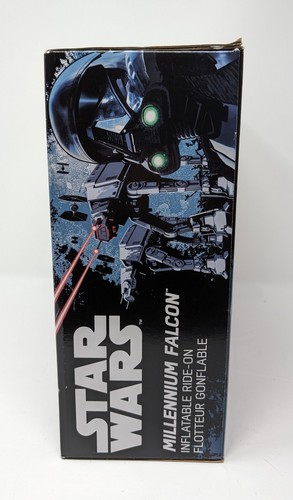Star Wars Millennium Falcon Inflatable Ride-On Pool Water Float Swimways 5' Rare - 第 5/7 張圖片