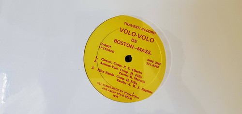 Volo-Volo De Boston-Mass - Caressé, 12" 33 rpm vinyl 1st LP, VVR 001, 1975 USA - Picture 7 of 10