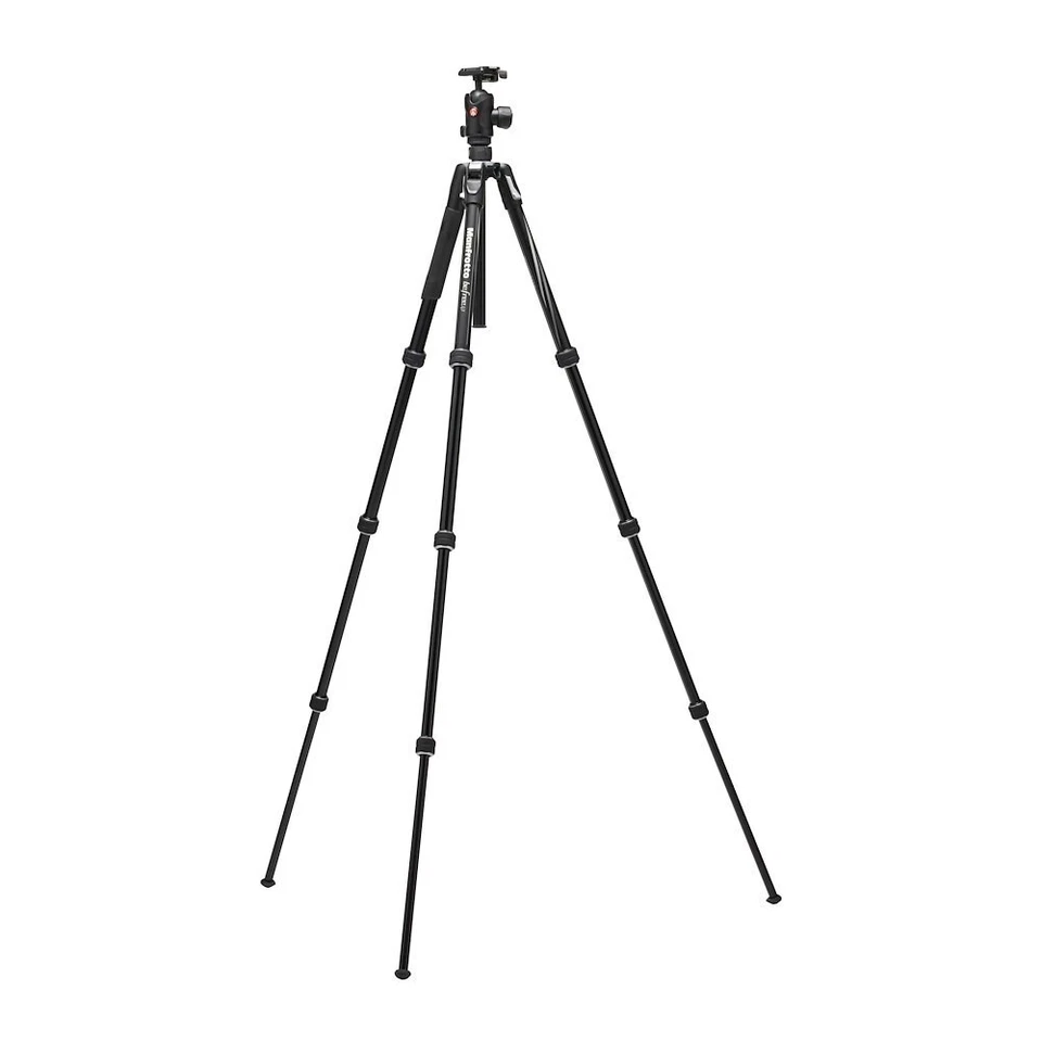 Manfrotto Befree GT Travel Aluminum Tripod with 496 Ball Head (Black) - Image 2 of 4