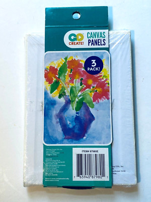 Go Create 5 in. x 7 in. Canvas Panels 3 Canvas