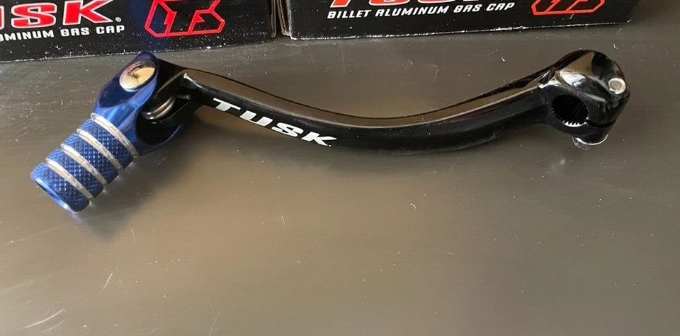 Pedal de cambio de marchas Tusk Lever Blue Engine 2001-2013 Yamaha YZ250F YZ 250F Foto 3 de 4