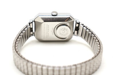 Vintage Timex Electric Easy Reader Watch Women\'s Silver Tone Stretch Band Timex Easy Reader Women Wristwatches for sale - eBay main image 3