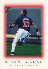 Brian Jordan Topps Gallery 1999 Baseball Card #75