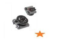 Surface Mount Potentiometer Top Adjust J lead single turn cermic 500 ohm