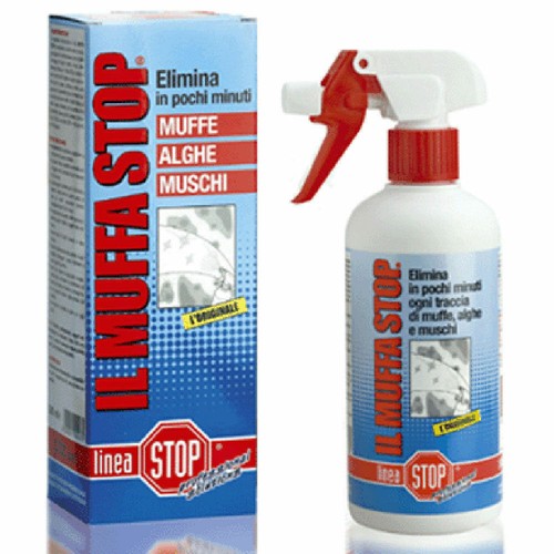 MUFFA STOP SANIFICANTE PREVIENE ELIMINA FORMAZIONE MUFFE ALGHE ML 250 