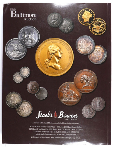 Stacks Bowers Catalog Nov 2017 Cardinal Alexander Murray Hill Collection Auction