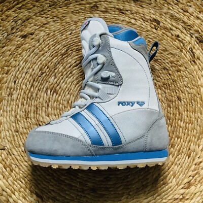 roxy | Quicksilver 03/04 Track Boots Snowboard | 3J5060 BLUE | Women Sz US6 EU36