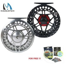 Maxcatch Fliegenrolle 2/3 3/5 5/6 7/9 9/10wt MC Aluminium Wasserdicht Rolle