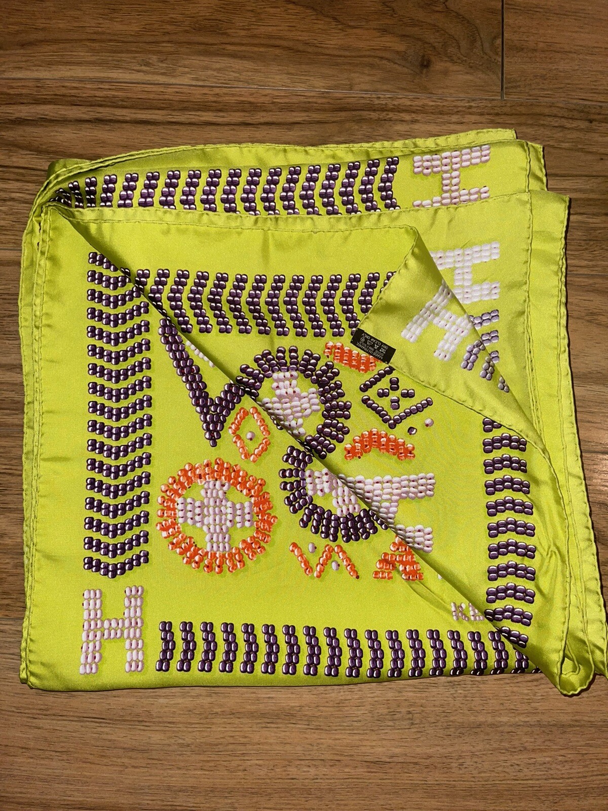 Huge 140cm140cm NEW HERMES PARIS 100percentSILK Scarf image 3