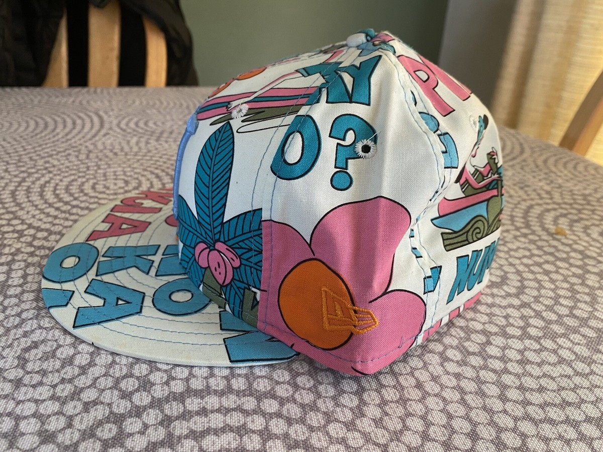 ULTRA RARE HUF KICKS/HI Hawaii Hawaiian Fitted Cap Size 7 1