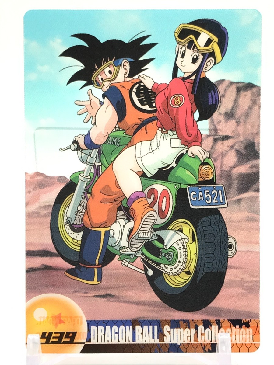 Goku Chichi DRAGON BALL Gumi Card TCG MORINAGA Vintage Japan very