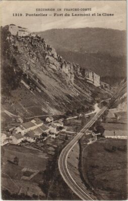 AK Pontalier Fort du Larmont et la Cluse FRANKREICH (1099321)