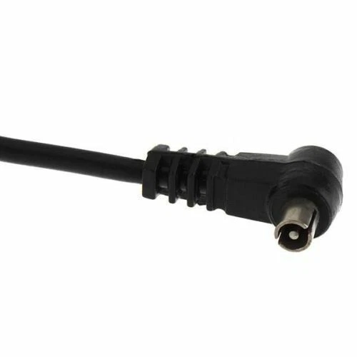 Cable de sincronización de PC con flash macho enchufe a 3,5 mm 12 pulgadas para fotografía de estudio Foto 2 de 4