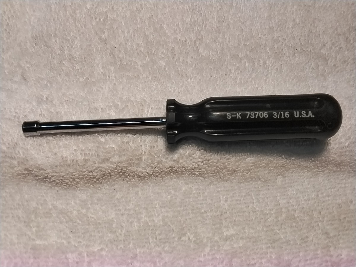 Écrou Pilote S-K Tools 3/16 - Outil Américain Vintage, état Correct Et Fonctionnel