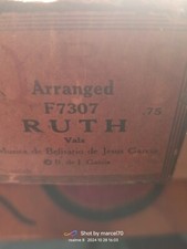 RULLO SONORO AUTOPIANO ORGANETTO DI BARBERIA - BELISARIO DE JESUS GARCIA