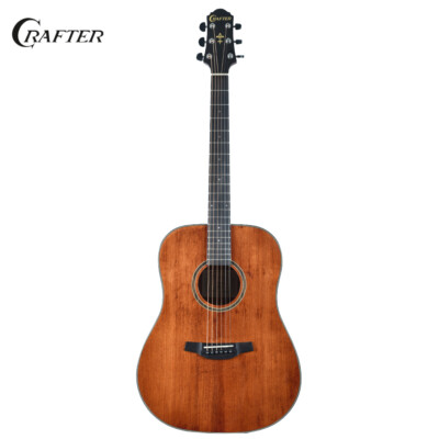 Crafter Silver Series Spruce Top Dreadnought Acoustic Guitar HD250-BR