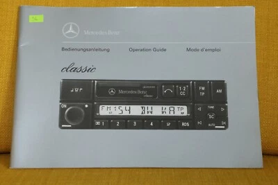 Bedienungsanleitung Mercedes Classic BE 1150 Becker W202 W124 W140 R129 W463 - Bild 1 von 4
