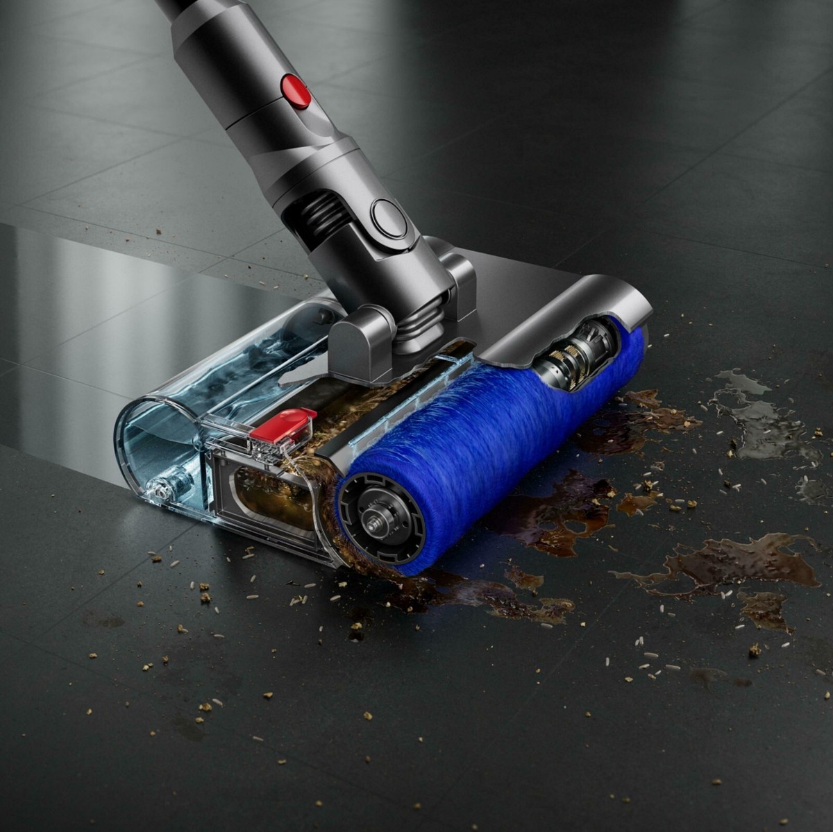 🔥 GENUINE OEM DYSON V15s SV47 SUBMARINE WET ROLLER CLEANER HEAD