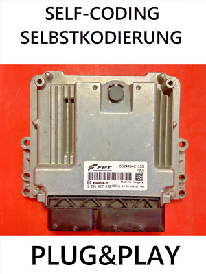 Plug&Play/VIRGIN Ducato Boxer Jumper 2.0 ECU 0281017832 - 55244342 /FastCourier