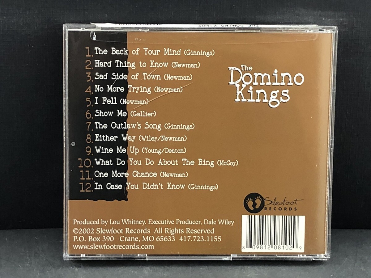 The Domino Kings, The Back Of Your Mind Sealed CD, MULT CD'S SHIP