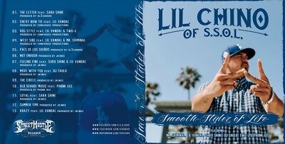 Smooth Stylez Of Life Lil Chino SSOL S.S.O.L Album CD 192914681618 