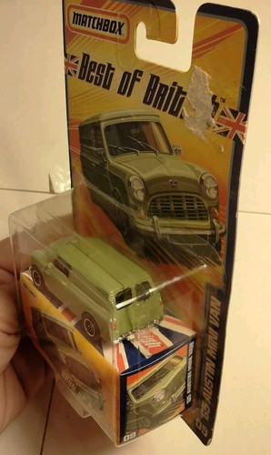 2007 Matchbox Best Of British '65 AUSTIN MINI VAN green - Picture 6 of 8