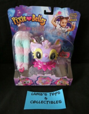 WowWee Pixie Belles - Layla (Purple) - Interactive Enchanted Animal Toy wearable
