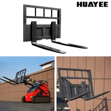 Pallet Fork And Cargo Fork Are Suitable For Skid Steer Loader Attachments