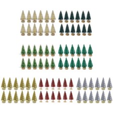 12Pcs Mini Christmas Tree Pine Trees DIY Christmas Decorations for Home Table