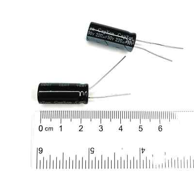 12pcs CapXon 220µF Elektrolyt-Kondensator 50V 105°C Radial 220uF ELKO
