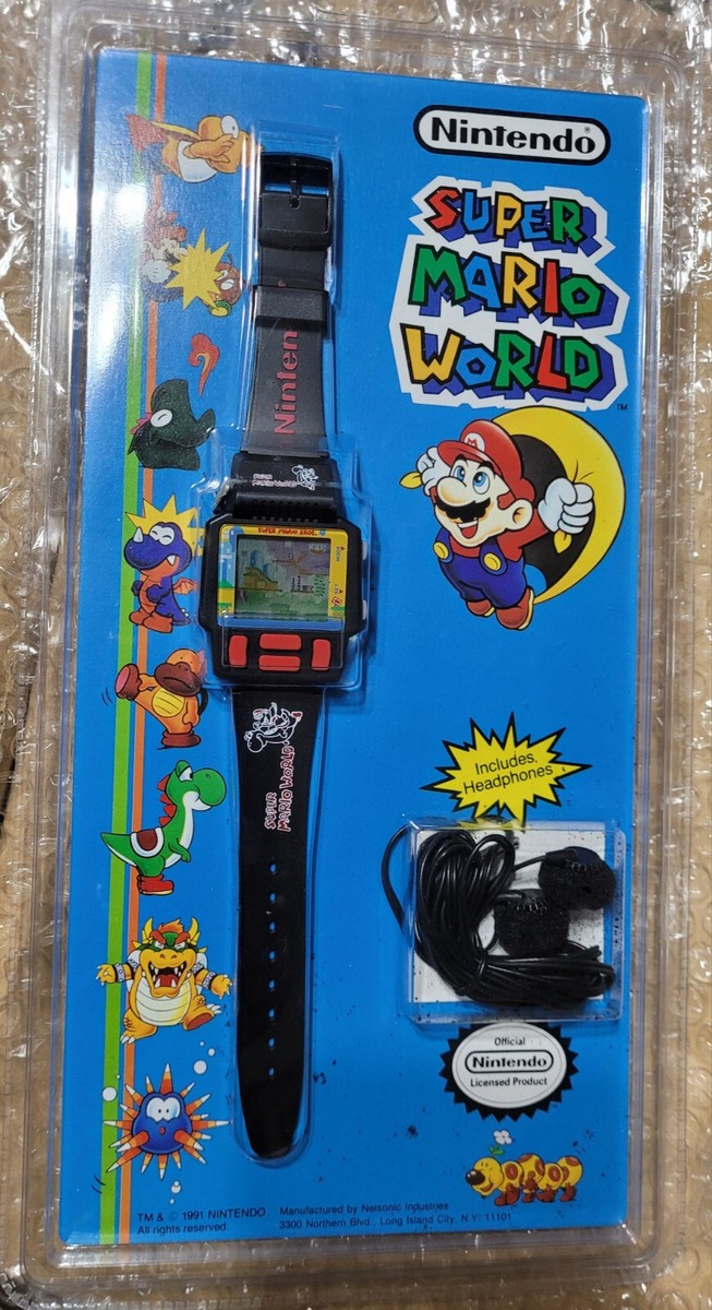 1991年 Nintendo スーパーマリオワールド ゲームウォッチ Super Mario World (Nelsonic Game Watch) - Super Mario Wiki