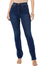 DG2 by Diane Gilman Women's Stretch Bootcut 5 Pocket Jean Indigo