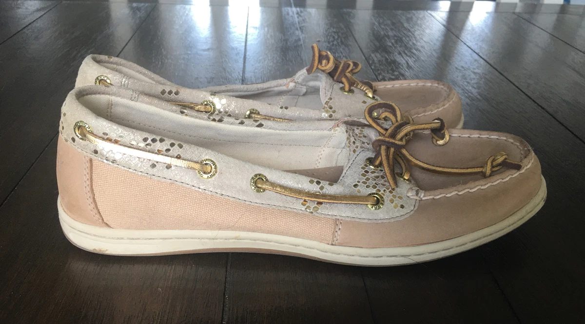 Sparkly sperrys shop