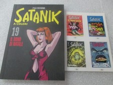 SATANIK A COLORI n° 19 + FIGURINE - ED. GAZZETTA DELLO SPORT - MAGNUS & BUNKER