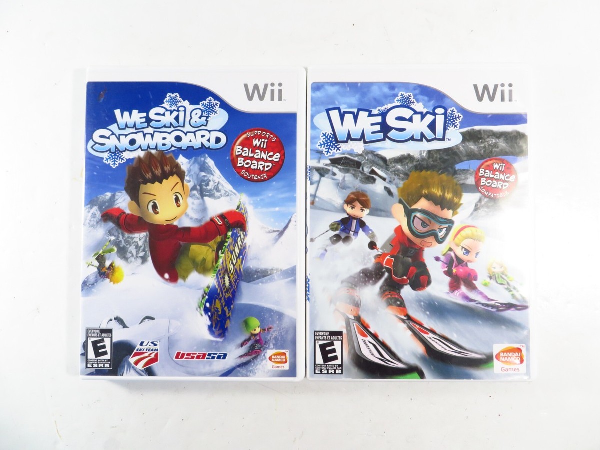 Pack Nintendo Wii Game Set: We Ski We Ski Snowboard, FREE