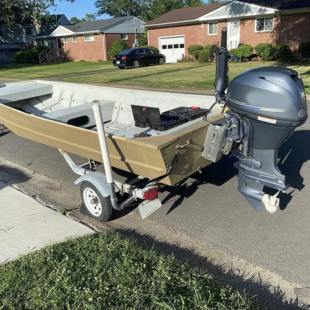 Set Aluminum Adjustable 8'' Outboard Boat Jack Plate For JPL4800 Jack Plate NEW eBay