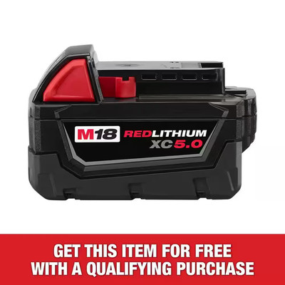 M18 18-Volt 5.0 Ah Lithium-Ion XC Extended Capacity Battery Pack