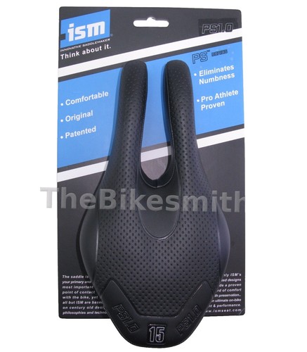 ISM PS 1.0 15 Split-Nose Road Bike Saddle Hybrid Triathlon Road TT
