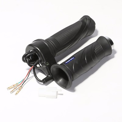 12/24/36/48v Electric Scooter Twist E-Bike Throttle Grip Handlebar Grips ATV
