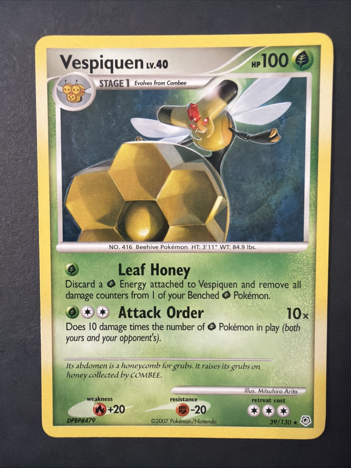 ▸ Vespiquen | Diamond and Pearl | Rare | 39/130 | NM