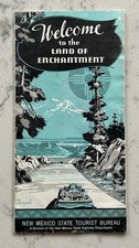 VINTAGE NEW MEXICO STATE TOURISM HIGHWAY BROCHURE LAND OF ENCHANTMENT