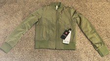 NWT Lululemon Non-Stop Bomber Jacket SZ 4 GFOL Green Foliage