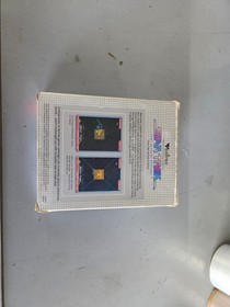 Star Trek The Motion Picture Vectrex Arcade System Game Cartridge and Manual