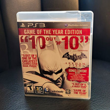 Batman: Arkham City Game of the Year Edition PS3 Tested Clean