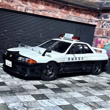 1/18 AUTOart Nissan R32 Skyline GT-R Ibaraki Prefectural Police High Speed Unit