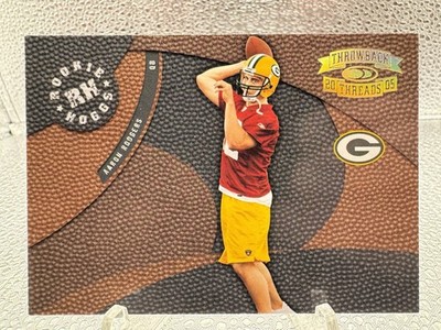 Donruss/Playoff 2005 Throwback Threads Aaron Rodgers RH-15 Gold Holofoil /100